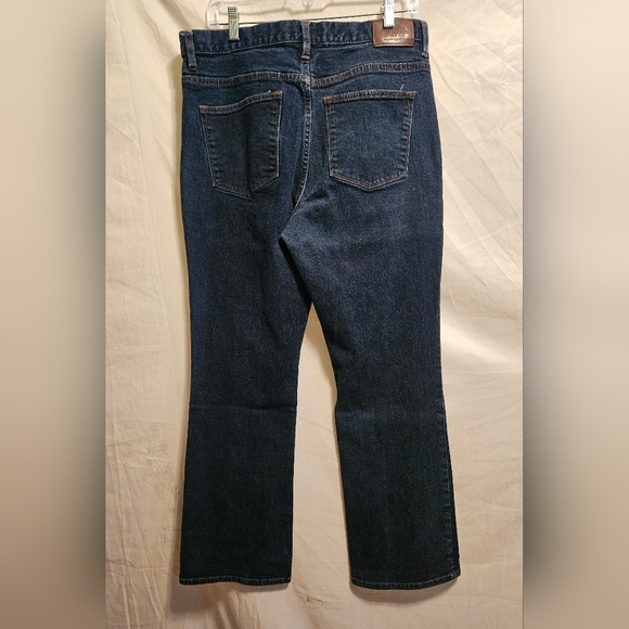 LRL Lauren Jeans Co, Ralph Lauren Size 14 Dark Wash, Boot Cut Jeans. - Picture 2 of 4